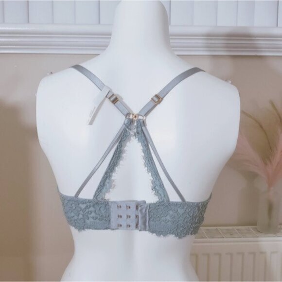Rare Aerie Real Power Balconette Lace Bra Brand NEW - Picture 8 of 12